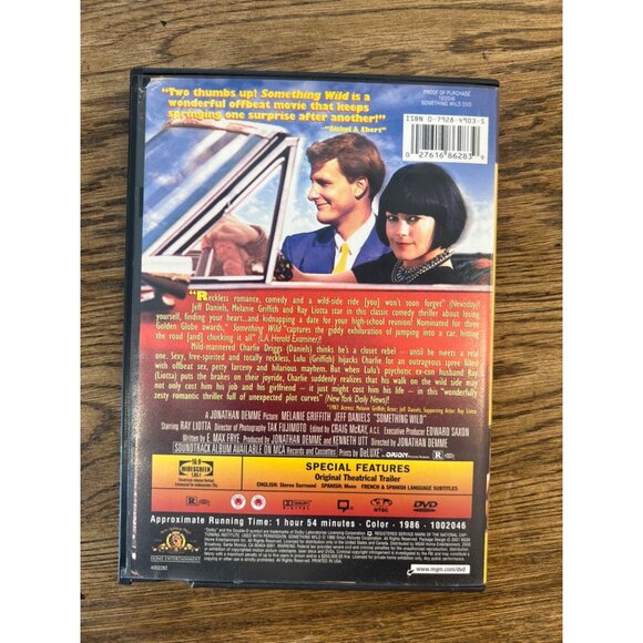 Something Wild DVD 1986 Comedy Movie Melanie Griffith & Jeff Daniels Pre-Owned - Picture 4 of 5